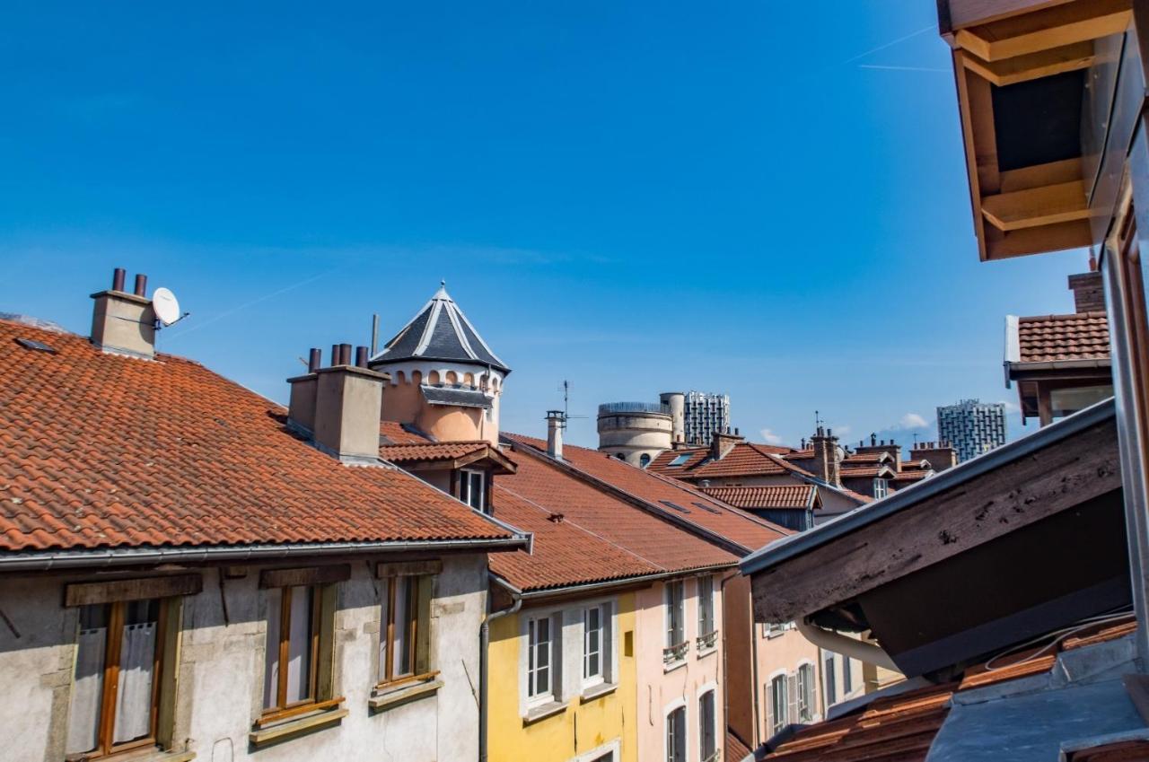 Appartement Sur Les Toits 2 Pieces Cocooning Γκρενόμπλ Εξωτερικό φωτογραφία